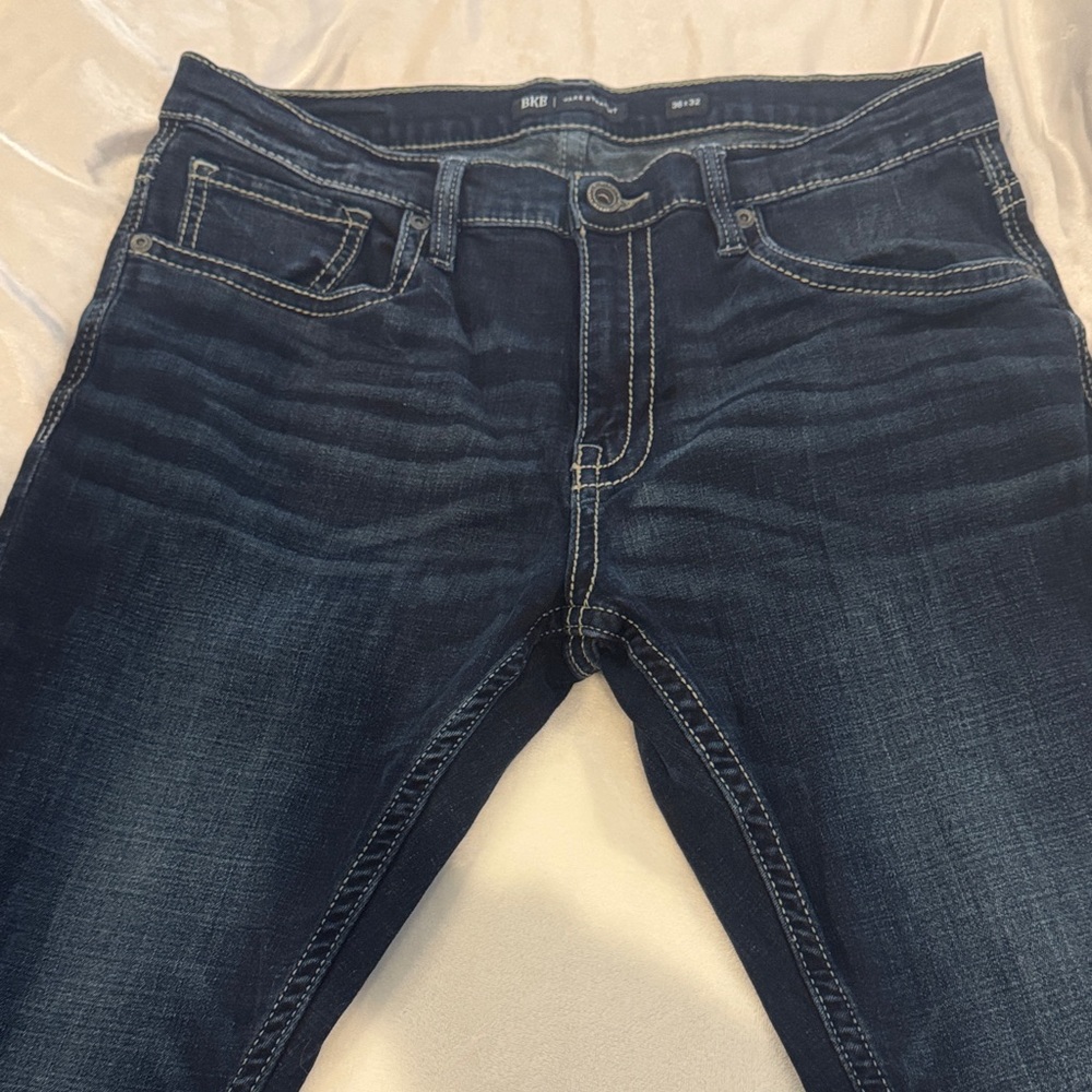 BKE Dark Wash JAKE Straight